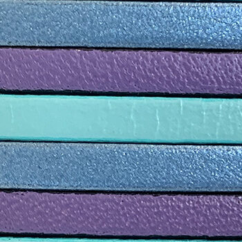 Combinación de tiras de cuero