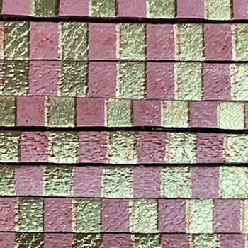 Combinación de tiras de cuero