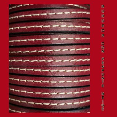 Leather Lace with stitching