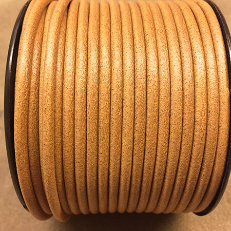 Cordon de cuero para gargantillas