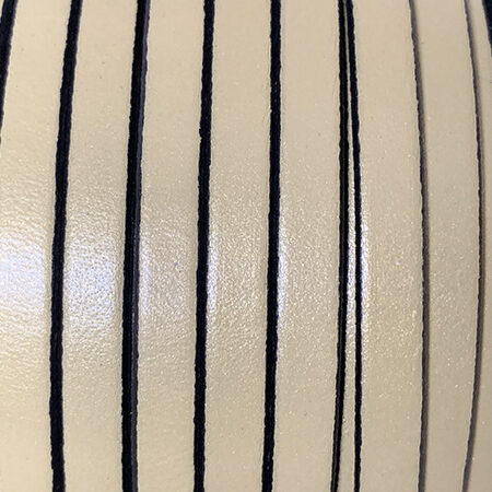 6 mm Flat leather lace Crudo