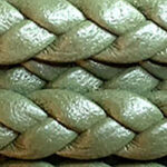 Flat Braided leather lace