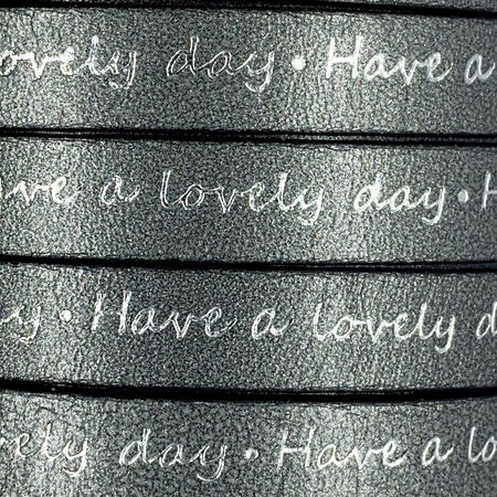 For a bracelet wishing Lovely Day