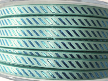 Engraved Leather Lace