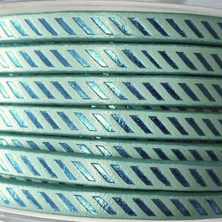 Engraved Leather Lace