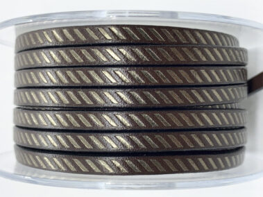 Engraved Leather Lace