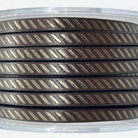 Engraved Leather Lace