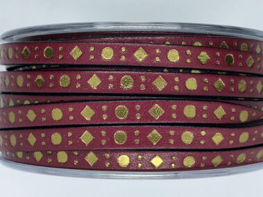 Bande en cuir pour bracelet