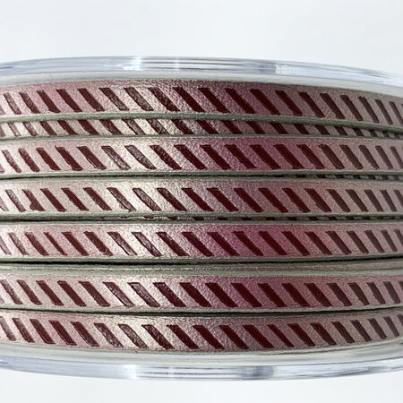 Engraved Leather Lace