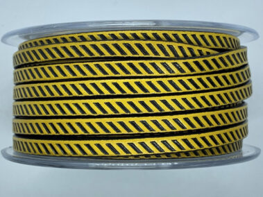 Engraved Leather Lace