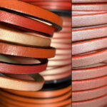 Flat Leather Laces Combination for Bracelet.