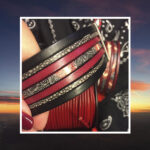 Flat Leather Laces Combination for Bracelet.