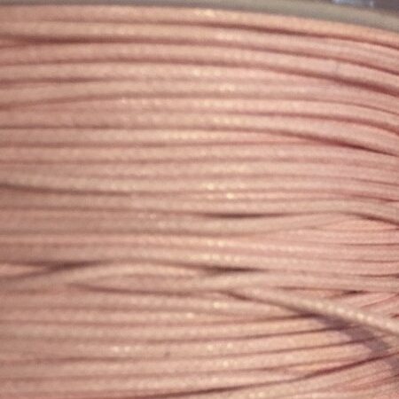 1 mm. cotton cord pink color