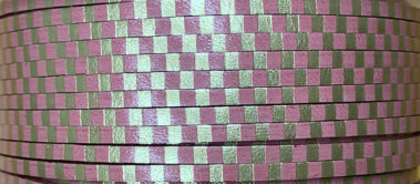 Stamped Flat Leather Lace