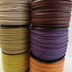 3x2 mm folded leather strip. Ref. TCD 3 "Arizona collection."