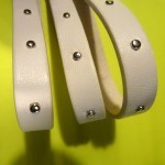 Flat Leather with Studs Ref. TCP 10