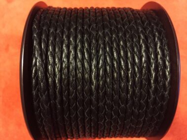 Bolo Leather 3 mm. Black