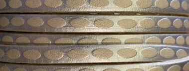 Flat Leather Lace with Ovals