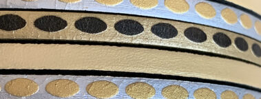 Flat Leather Cord for Bracelets