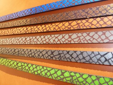 Recorded strips of 1 cm. Wide. Desired length upon request