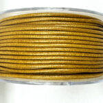 Mustard Leather Cord