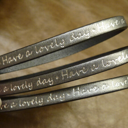 Tira de piel para joyería y bisutería